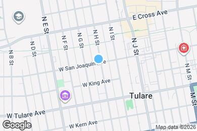 Map image of the property - 211 W San Joaquin Ave