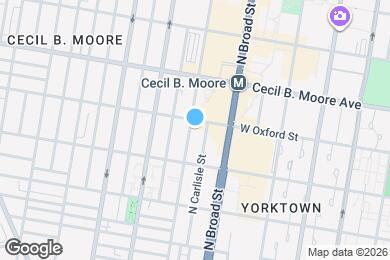 Map image of the property - 1529 N 15th St