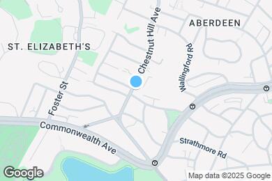Map image of the property - 164 Chestnut Hill Ave