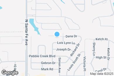 Map image of the property - 1912 Dena Dr