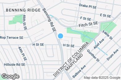 Map image of the property - 4974 Benning Rd SE
