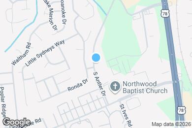 Map image of the property - 8180 S Antler Dr