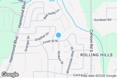 Map image of the property - 8403 Frost St N