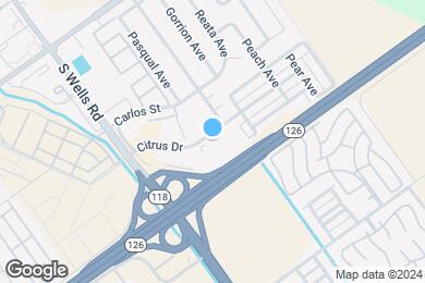 Map image of the property - Citrus Glen Apartments