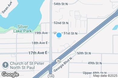 Map image of the property - Eastgate Apartments-Oakdale