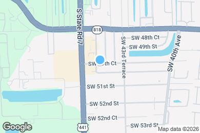 Map image of the property - 4484 SW 49th Ct