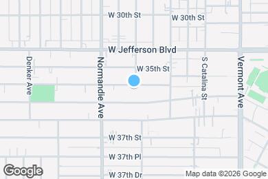 Map image of the property - 1326 W 35th Pl