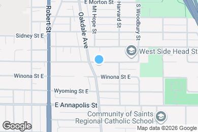 Map image of the property - 216 Belvidere St E