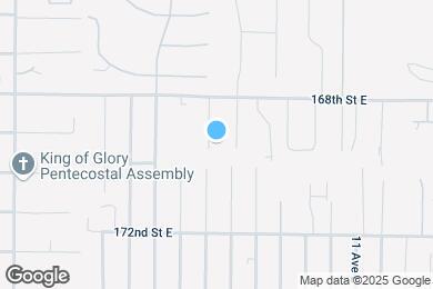 Map image of the property - 16909 7th Ave E