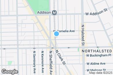 Map image of the property - 938 W Newport Ave