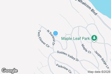 Map image of the property - 13 N Summit Dr
