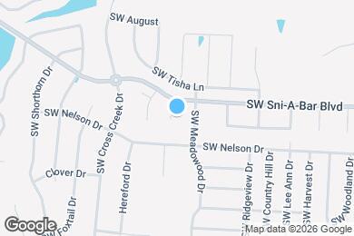 Map image of the property - 705 SW Hillside Ct
