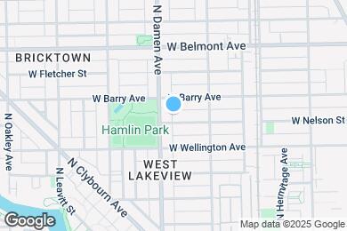 Map image of the property - 1942 W Nelson St