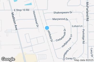 Map image of the property - 7642 Southfield Dr