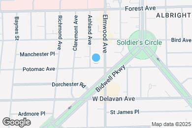 Map image of the property - 580 Potomac Ave