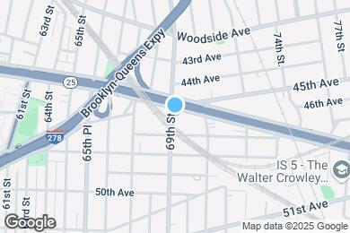 Map image of the property - 46-9 69th St