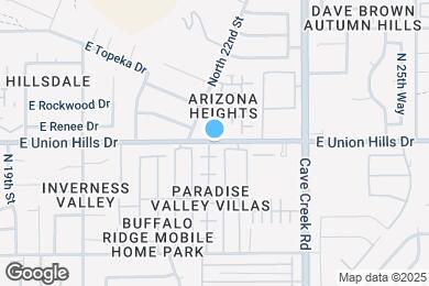 Map image of the property - 2221 E Union Hills Dr