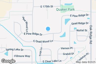 Map image of the property - 304 E Pine Ridge Dr