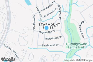 Map image of the property - 7128 Mapleridge Dr