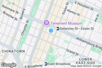 Map image of the property - 242 Broome St