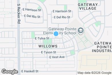 Map image of the property - 4256 E Tulsa St
