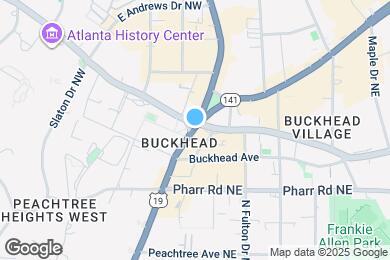 Map image of the property - 2277 Peachtree Rd