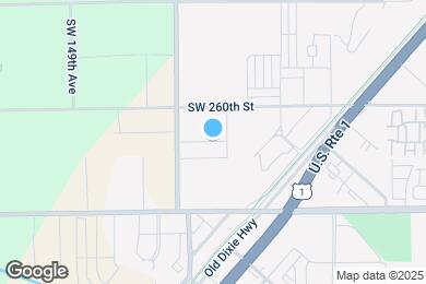 Map image of the property - 14560 SW 261st Ter