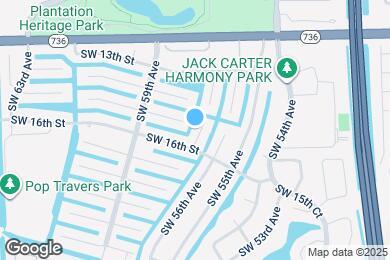 Map image of the property - 1501 SW 57th Ave