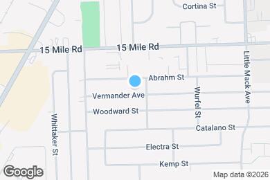 Map image of the property - 19861 Vermander Ave