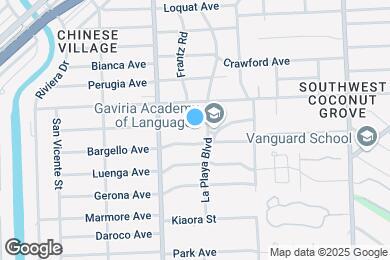 Map image of the property - 4110 Pamona Ave