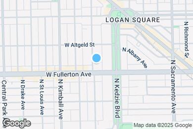 Map image of the property - 2415 N Sawyer Ave