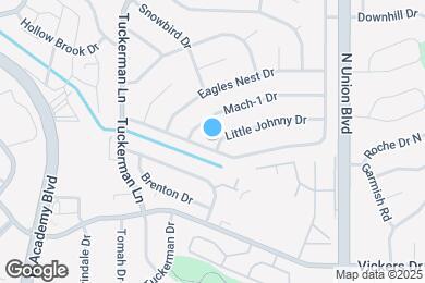 Map image of the property - 6004 Little Johnny Dr