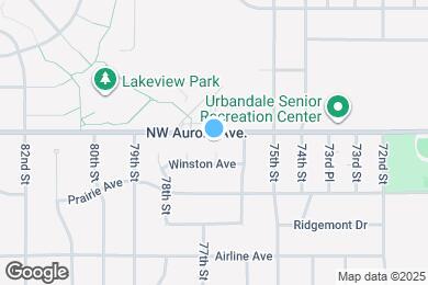 Map image of the property - 4122 77th St Cir