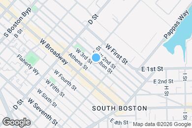 Map image of the property - 244 W 3rd St