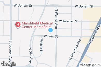 Map image of the property - 509 W Ives St