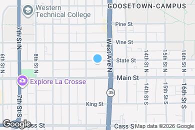 Map image of the property - 1122 State St