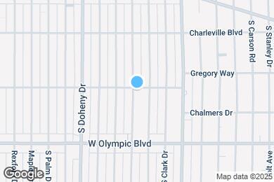 Map image of the property - 300 S La Peer Dr