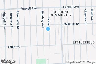 Map image of the property - This beautifully updated 3-bedroom, 1-bath...