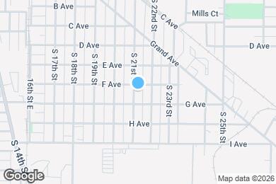 Map image of the property - 1310 S 21st St