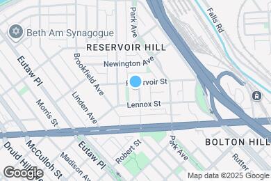 Map image of the property - 2124 Bolton St