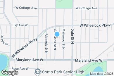 Map image of the property - 1274 Saint Albans St N