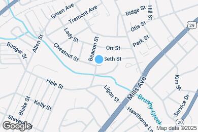 Map image of the property - 24 Seth St