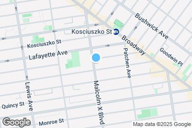 Map image of the property - Malcom X Blvd