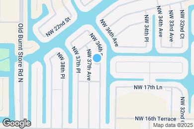 Map image of the property - 1820 NW 36th Pl