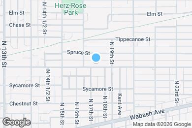 Map image of the property - 1630 Liberty Ave