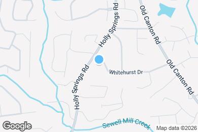Map image of the property - 2628 Whitehurst Dr