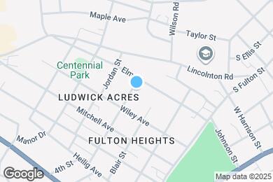 Map image of the property - 1119 Fries St