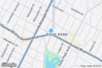 Map image of the property - 1834 Echo Park Ave