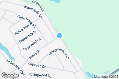 Map image of the property - 1200 Goshen Ln