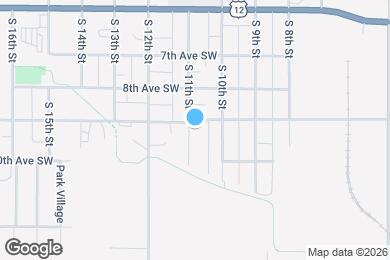Map image of the property - 1021 9th Ave SW